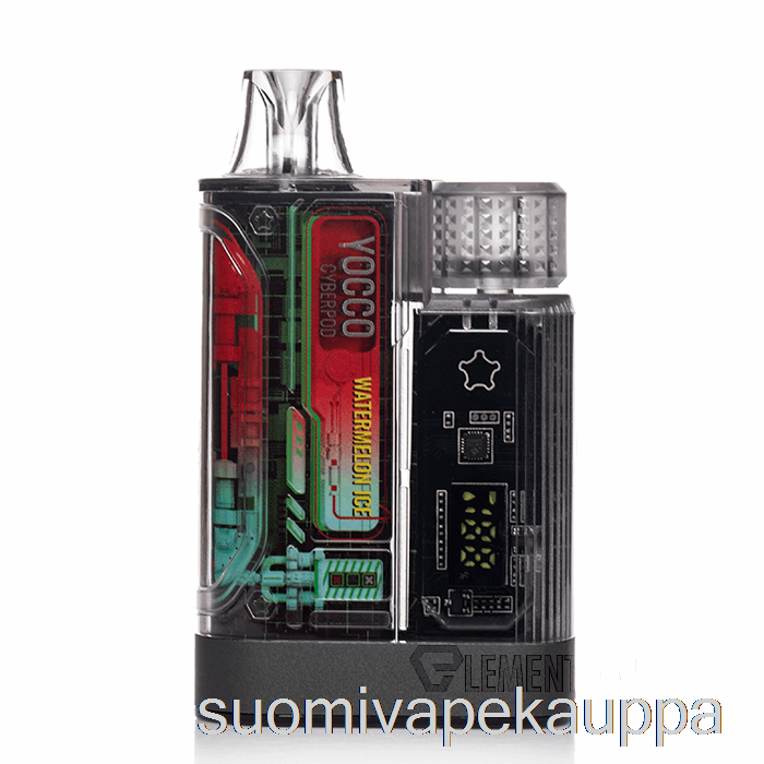 Vape Kauppa Yocco Cyberpod 12000 Kertakäyttöinen Vesimelonijää